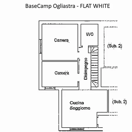Basecamp Ogliastra - Flat White 아파트 *